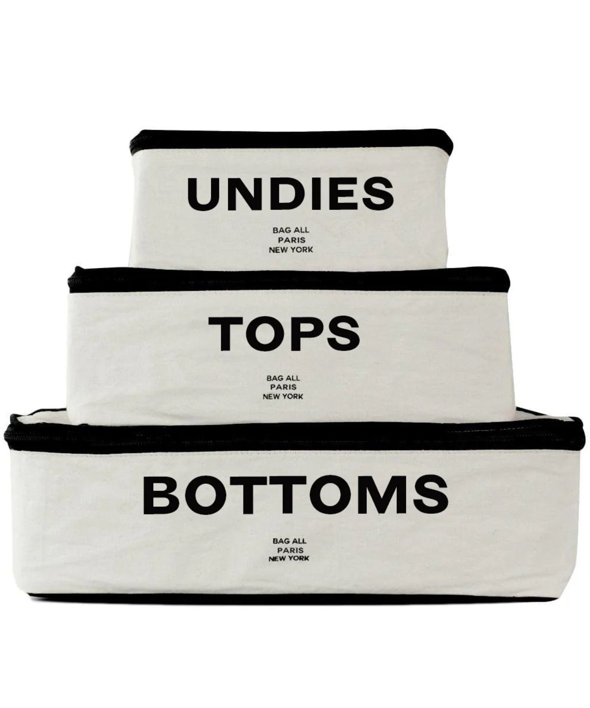 Packing Cubes 3 pack - Cream