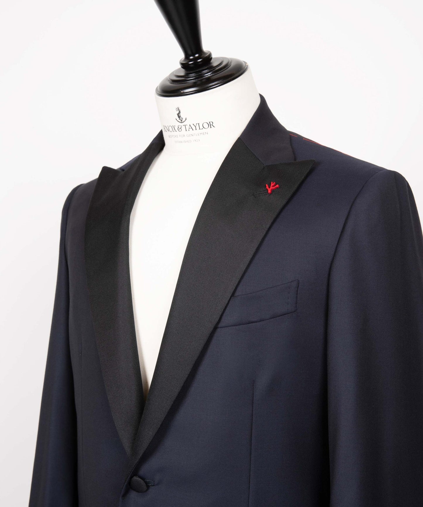 ISAIA MAN TUX SUITS シングルボタン タキシード(ネイビー)