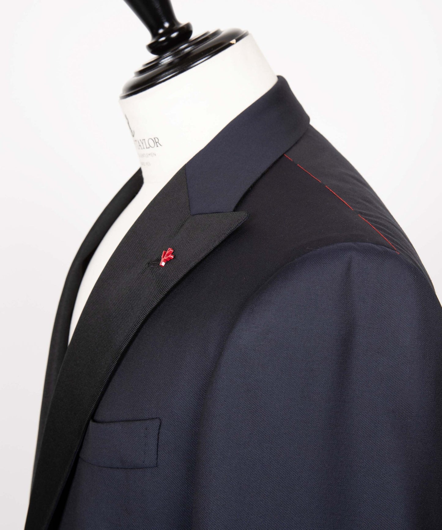 ISAIA MAN TUX SUITS シングルボタン タキシード(ネイビー)