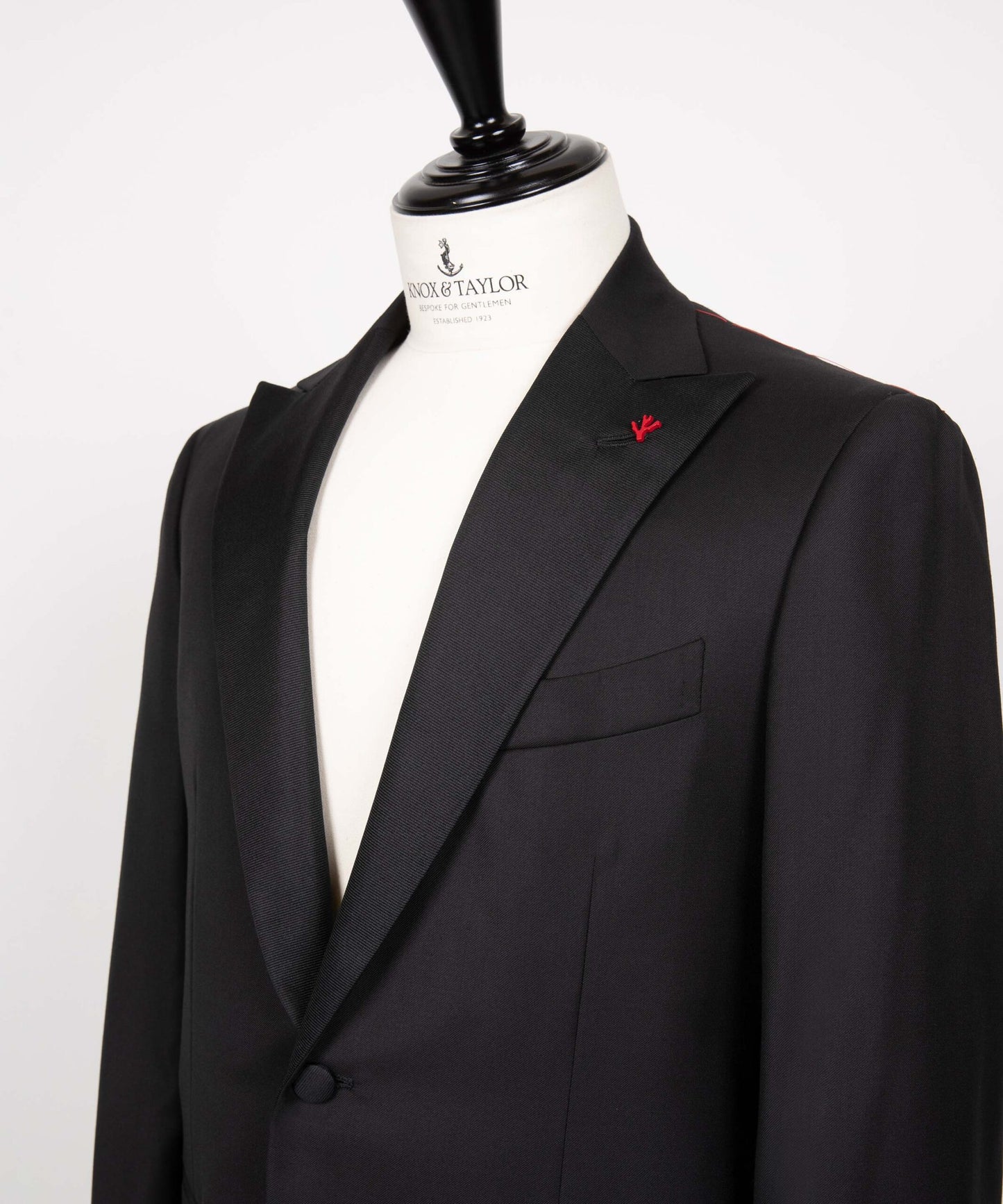 ISAIA MAN TUX SUITS シングルボタン タキシード(ブラック)