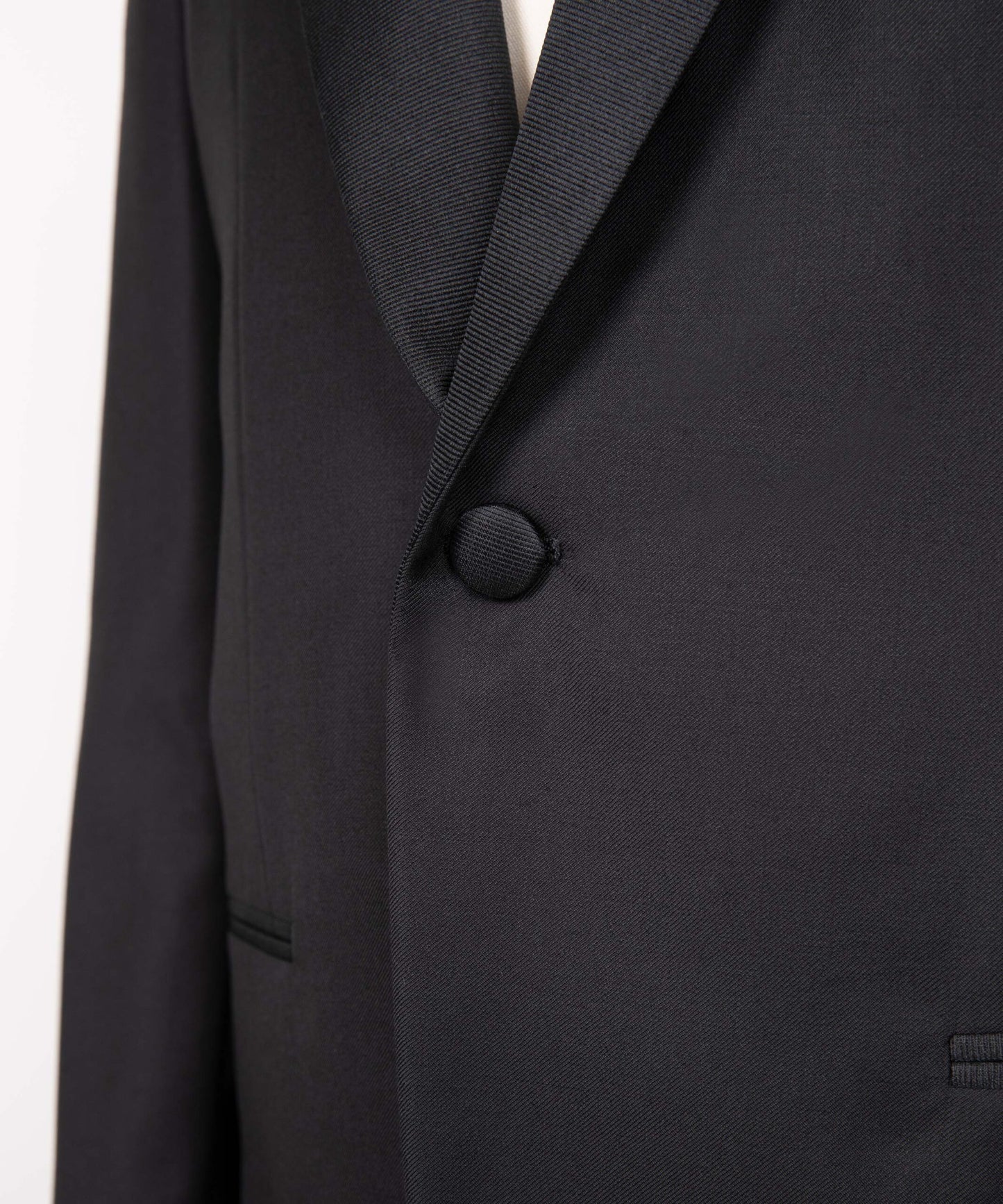 ISAIA MAN TUX SUITS シングルボタン タキシード(ブラック)