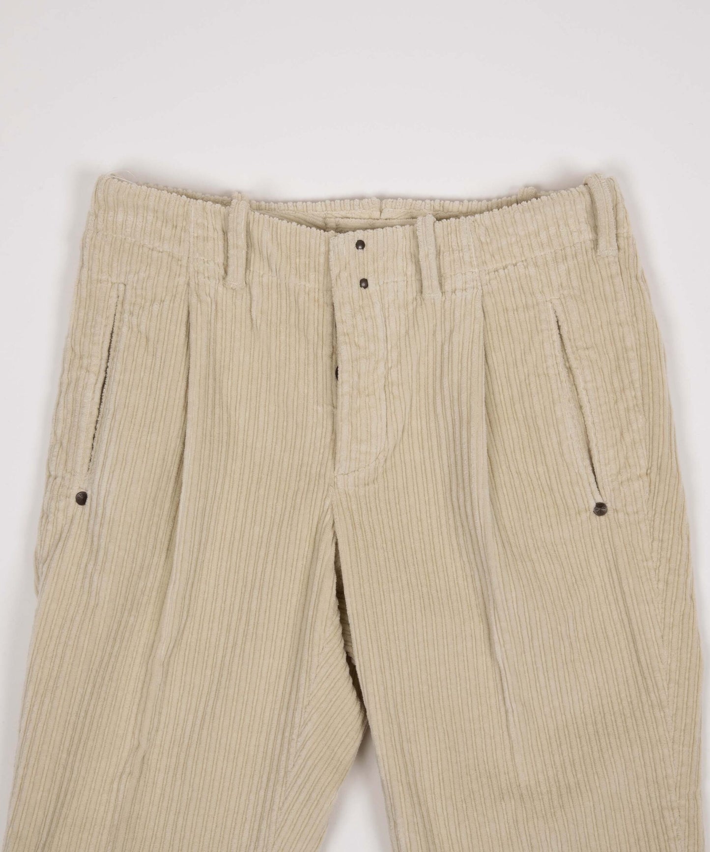 INCOTEX CORDUROY PANTS(ホワイト)