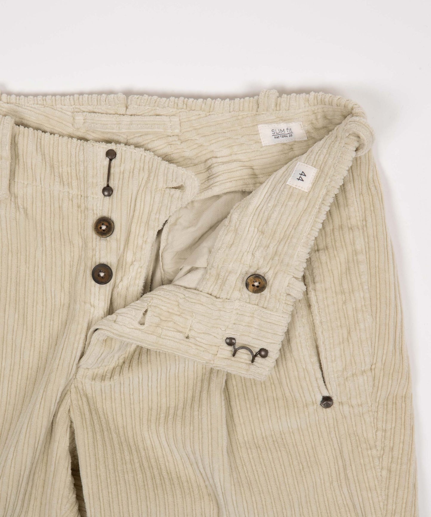 INCOTEX CORDUROY PANTS(ホワイト)