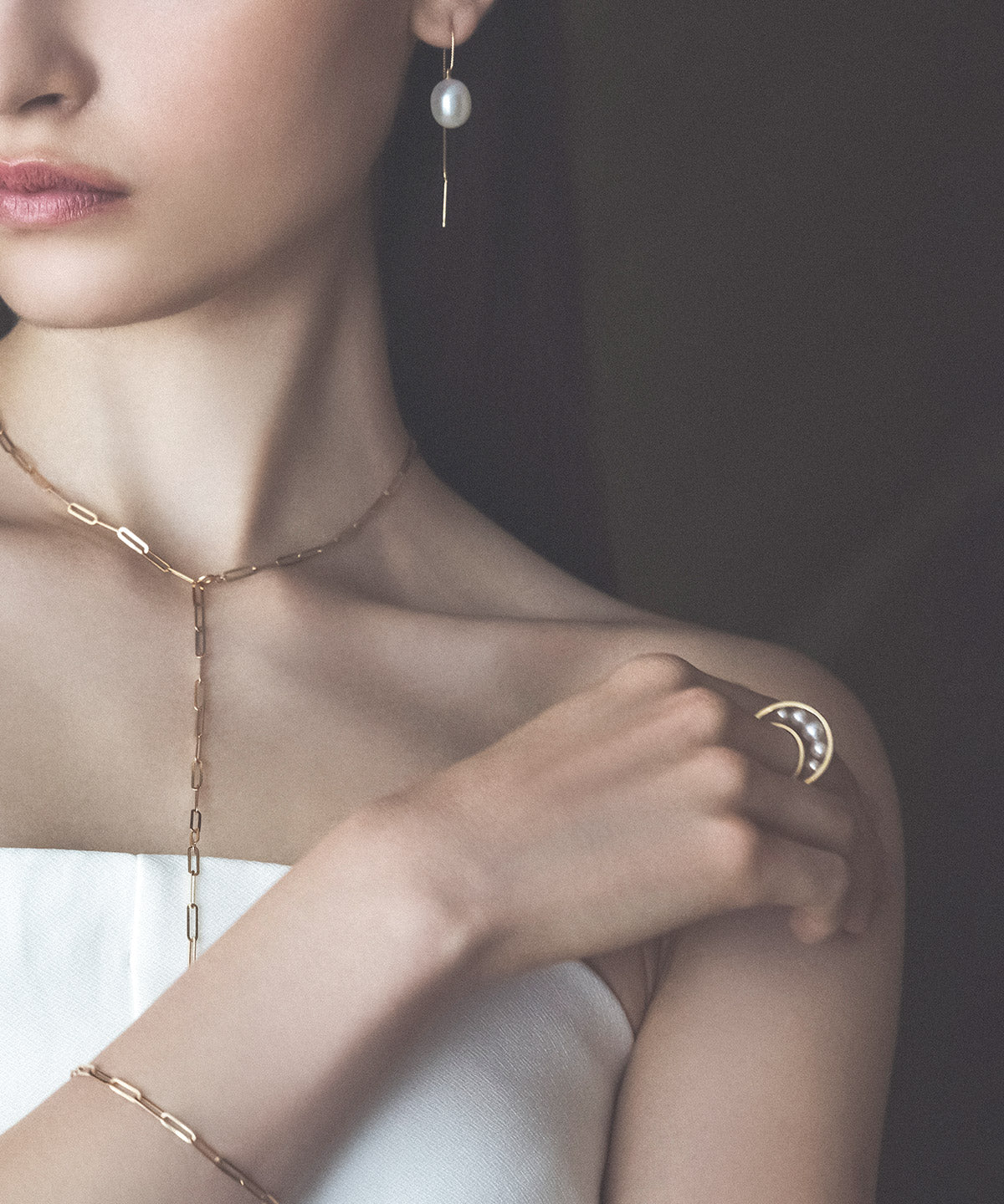 Daphne Long necklace-受注生産