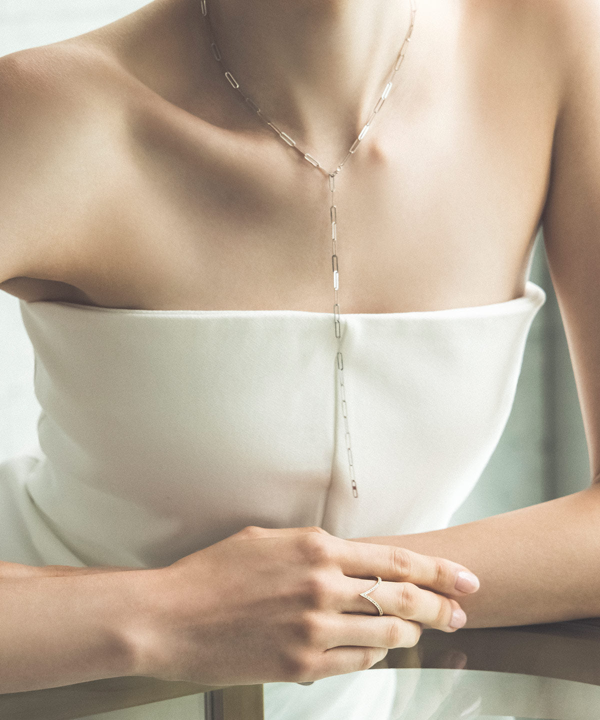 Daphne Long necklace-受注生産