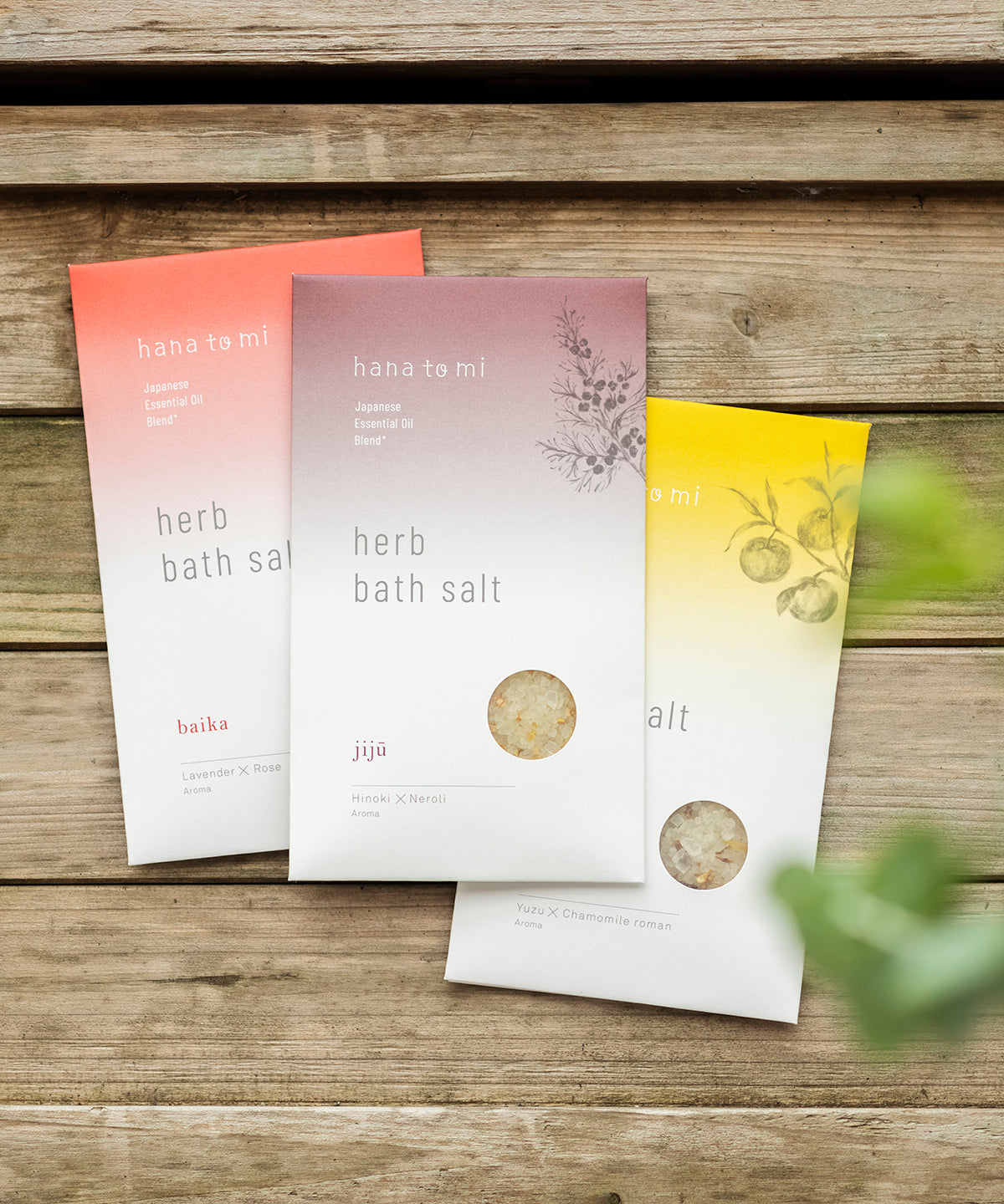 hana to mi ハーブバスソルト baika