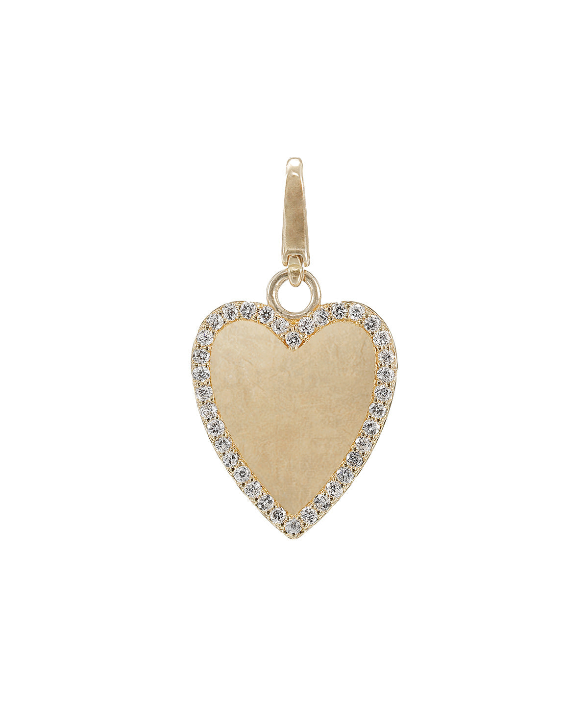 Phos Diamond Heart Charm-受注生産