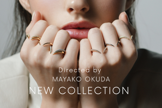 【MAGNOLIA WHITE JEWELRY】大胆さと繊細さが調和するフォルムと、洗練された輝き。Directed by MAYAKO OKUDAより新作コレクション発表