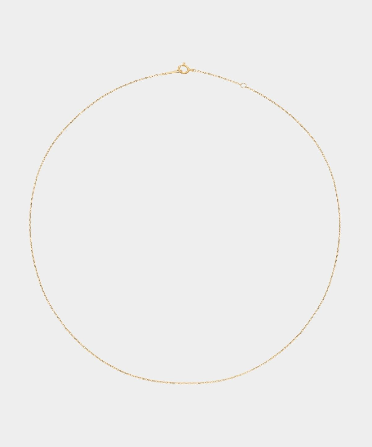 MIRROR CUT SKIN CHAIN NECKLACE 42cm - 受注生産