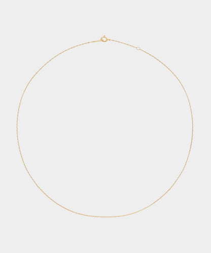 MIRROR CUT SKIN CHAIN NECKLACE 42cm - 受注生産