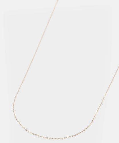 MIRROR CUT SKIN CHAIN NECKLACE 42cm - 受注生産