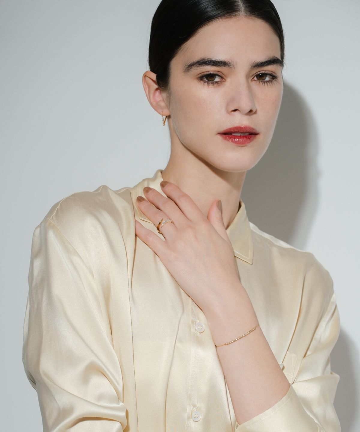 HUG DIAMOND RING - 受注生産