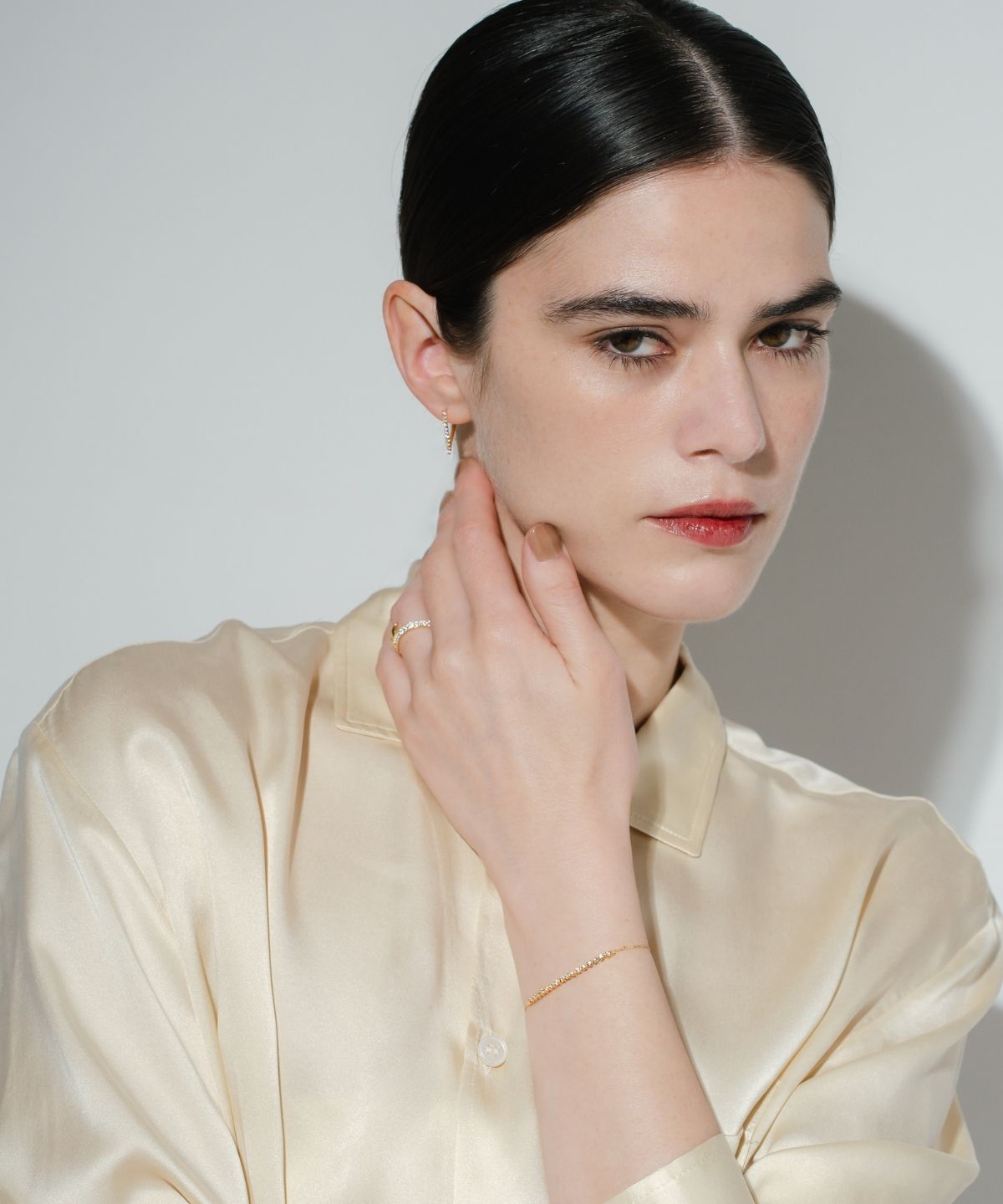 DIAMOND CHAIN BRACELET - 受注生産