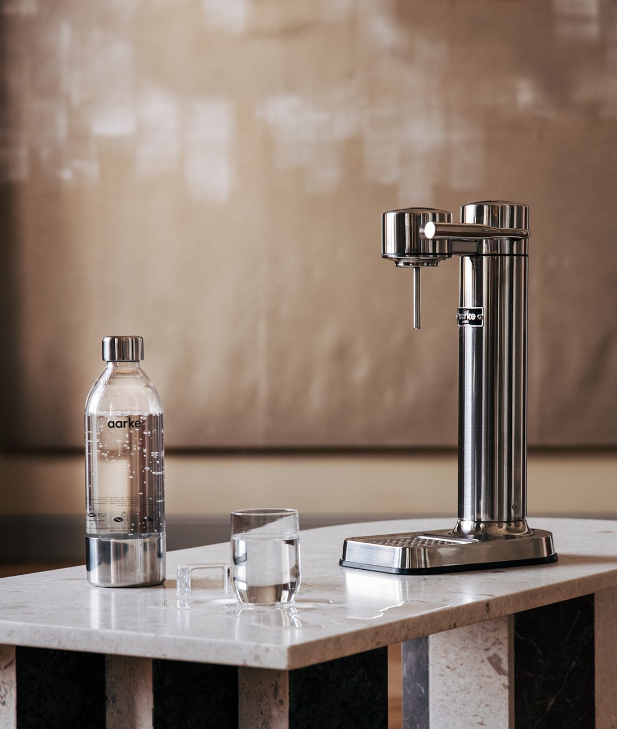 aarke Carbonator 3 スチールシルバー 炭酸水メーカー aarke Carbonator 3 炭酸水メーカー - スチールシルバー – collective.