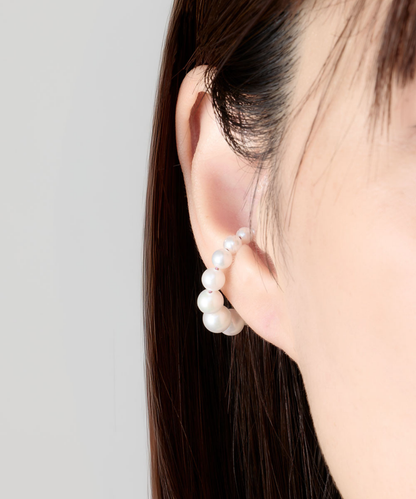 AKOYA BUBBLE GRADATION RINGCUFF - 受注生産