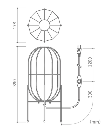 OH table lamp - お取り寄せ品＜配送料込＞