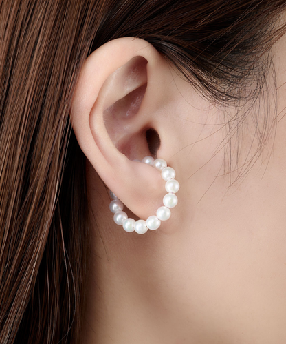AKOYA BUBBLE RINGCUFF - 受注生産