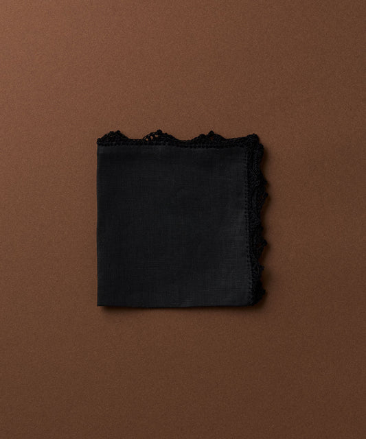 MUNGAI チーフ Black piping