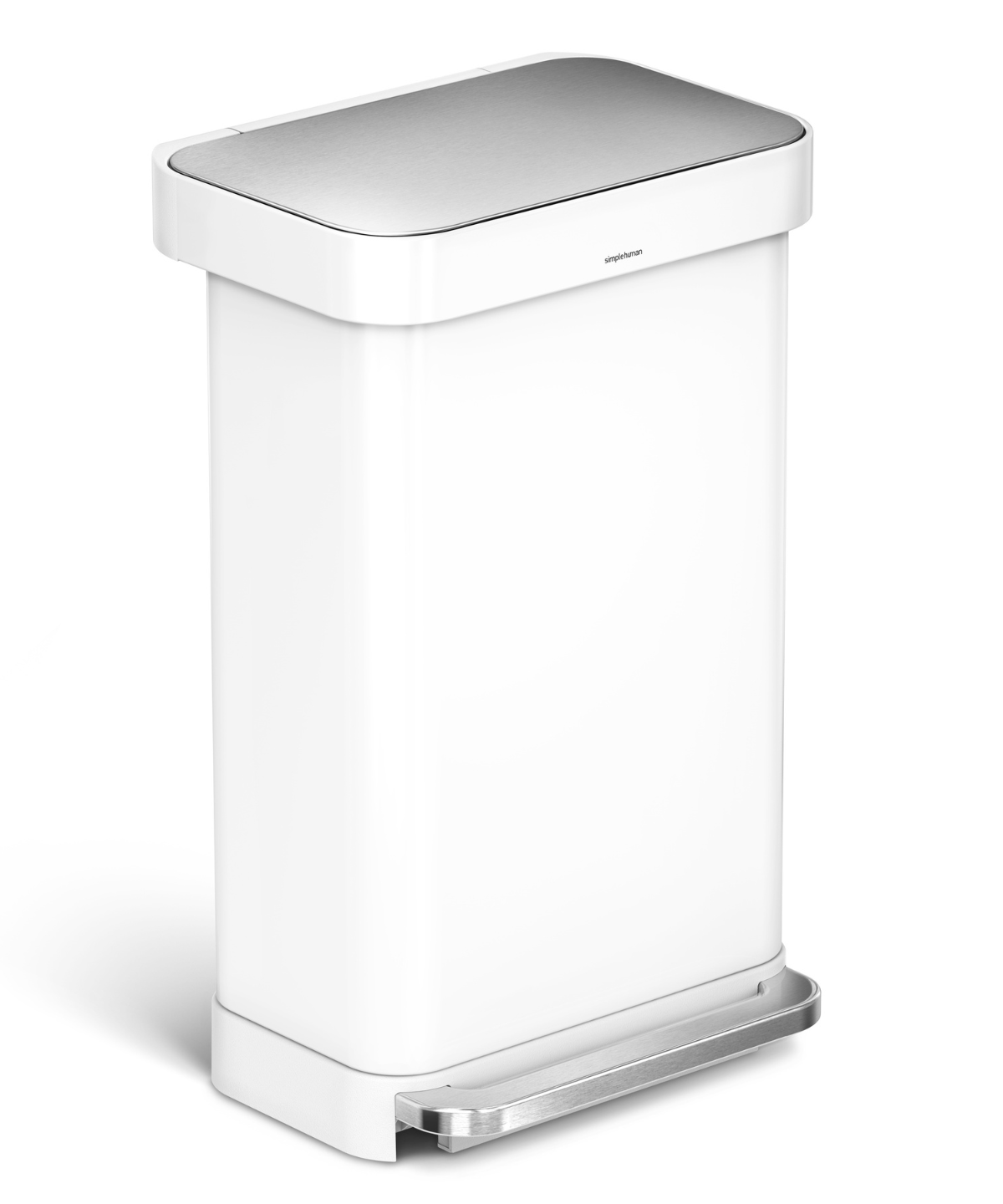 レクタンギュラーステップカン ホワイト 45L - お取り寄せ品