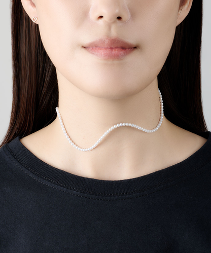 SCALLOP PEARL CHOKER - 受注生産