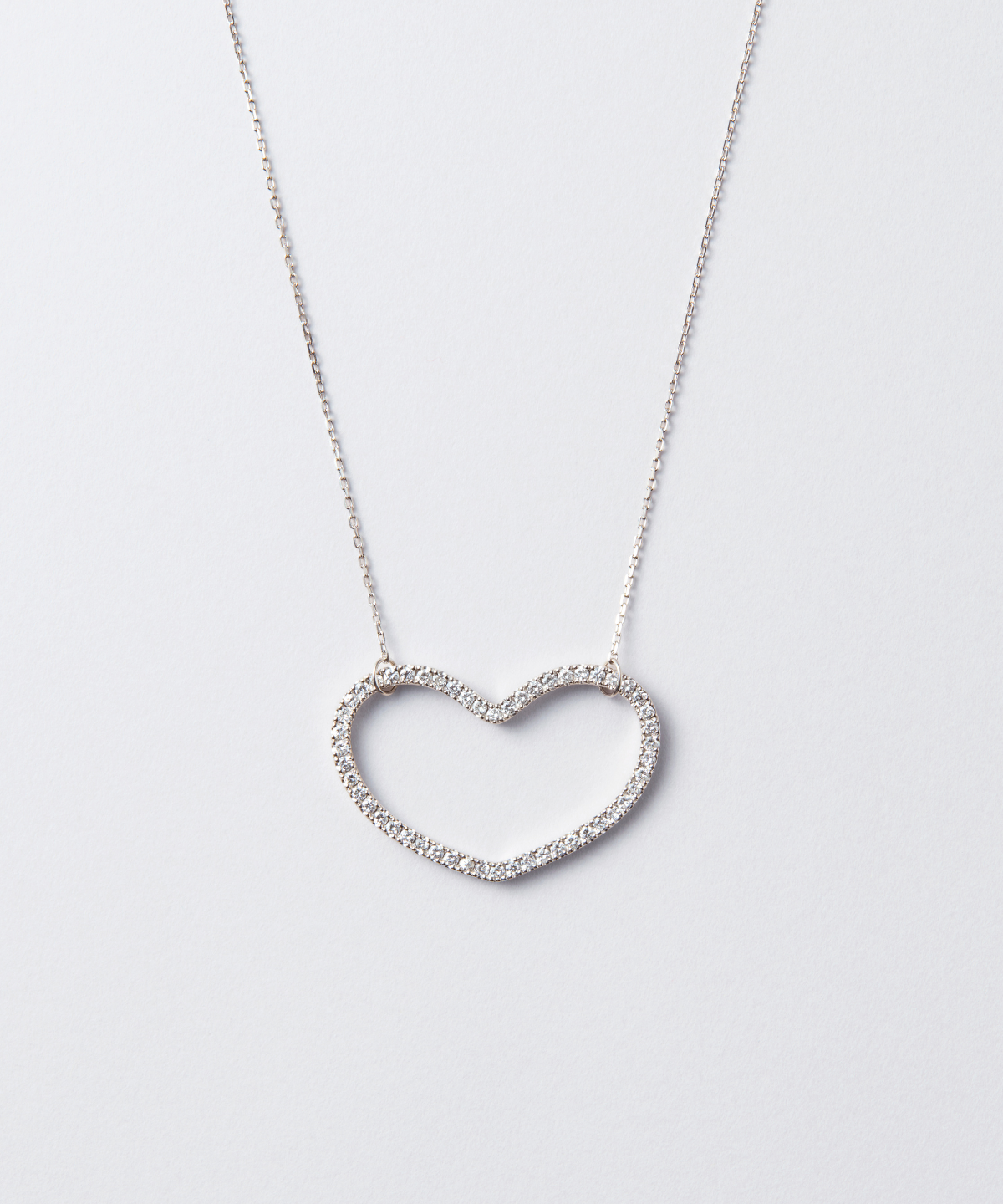 Anna Diamond necklace medium PT950 - 受注生産