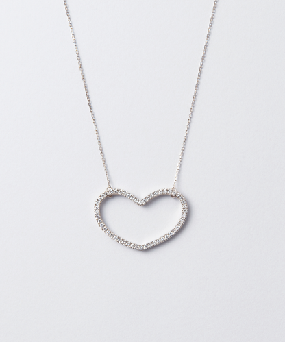 Anna Diamond necklace medium PT950 - 受注生産