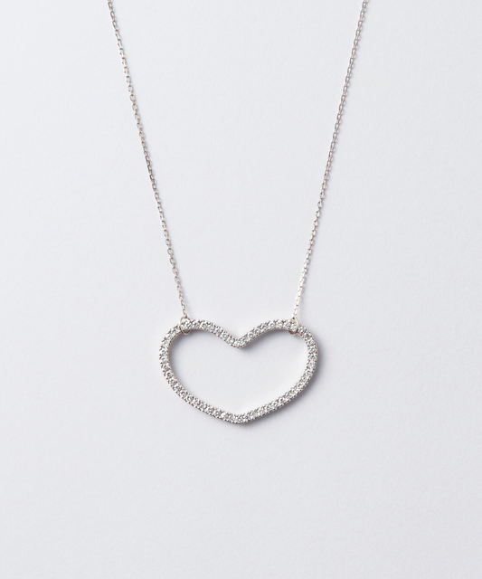 Anna Diamond necklace medium PT950 - 受注生産