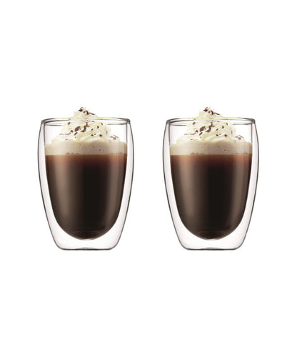 bodum パヴィーナ ダブルウォールグラス0.35L 2pcs - お取り寄せ品