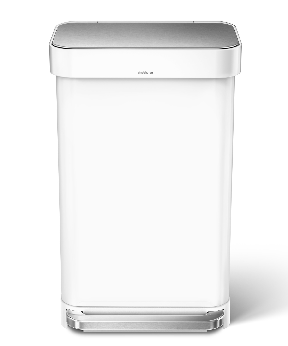 レクタンギュラーステップカン ホワイト 45L - お取り寄せ品