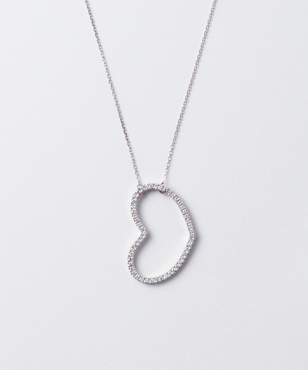 Anna Diamond necklace medium PT950 - 受注生産