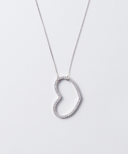 Anna Diamond necklace medium PT950 - 受注生産