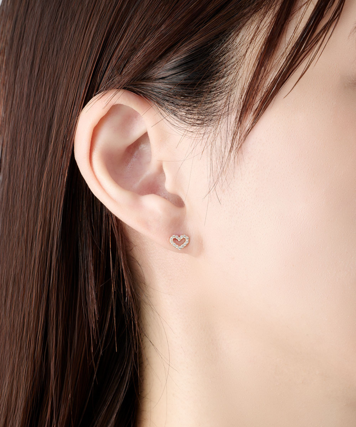 WIDE HEART PIERCE（片耳用） - 受注生産