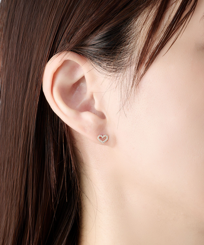 WIDE HEART PIERCE（片耳用） - 受注生産