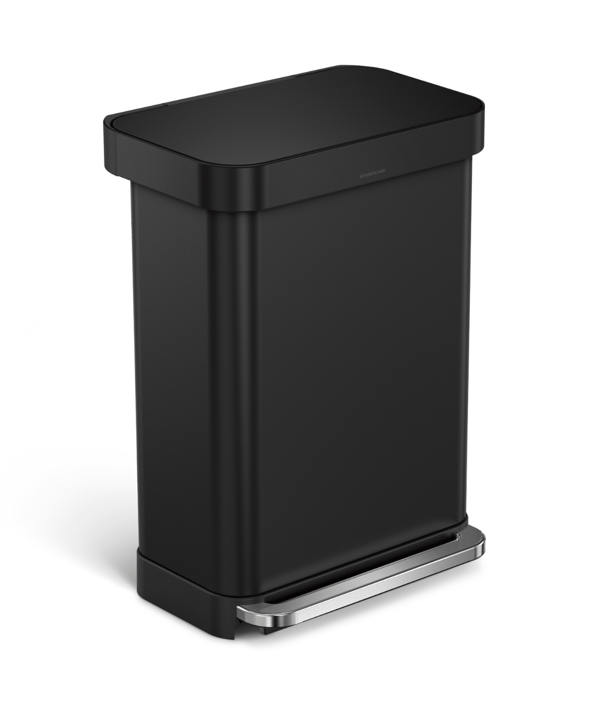 レクタンギュラー ステップカン マットブラック 55L - お取り寄せ品