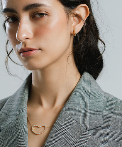 BOLD GOLD HOOP PIERCE - 受注生産