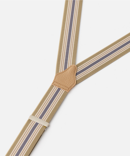 ALBERT THURSTON  サスペンダー（グリーンストライプ）