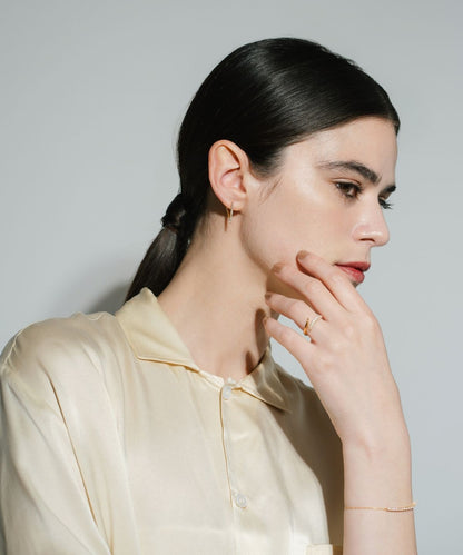 HUG DIAMOND RING - 受注生産