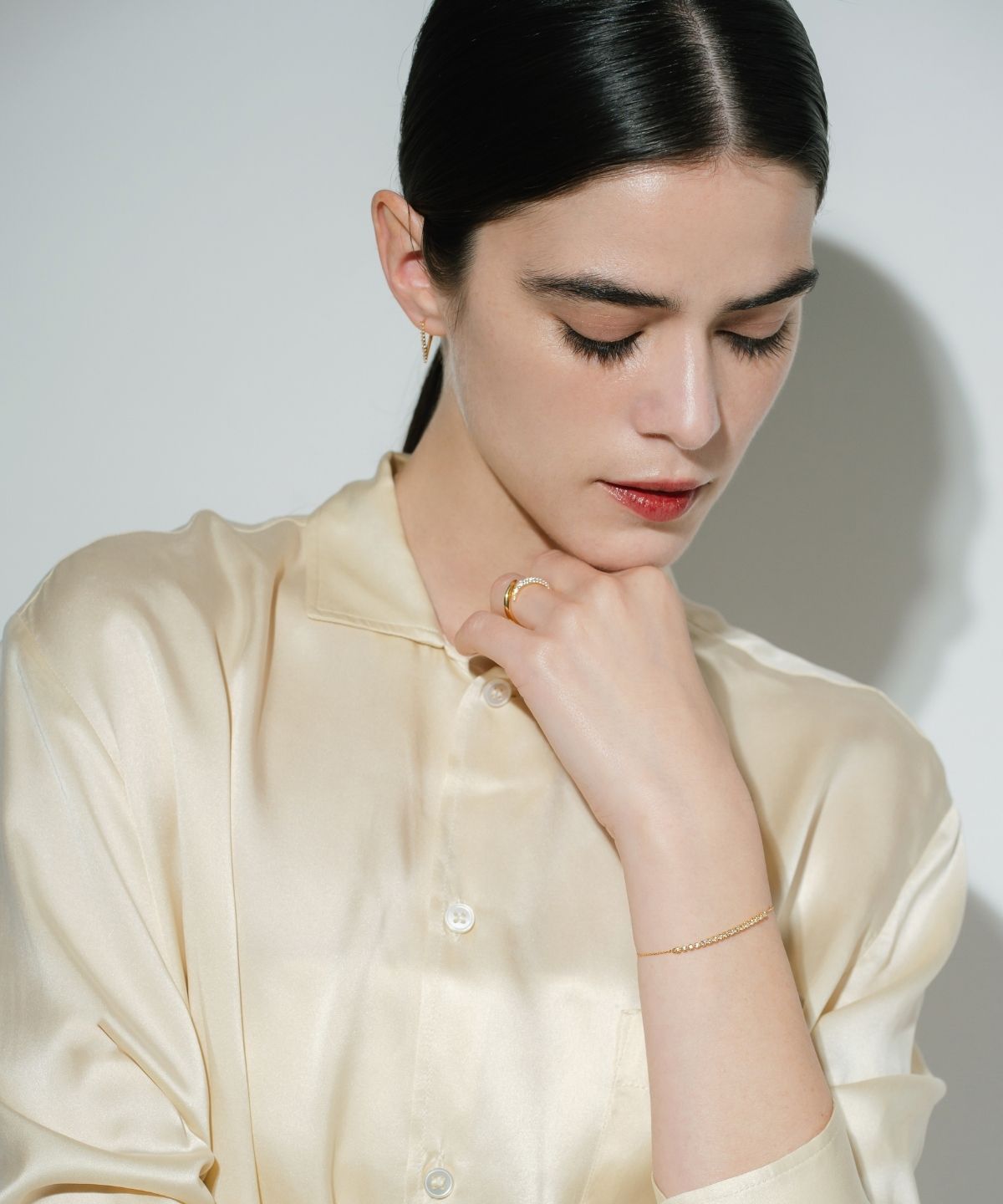 HUG DIAMOND RING - 受注生産