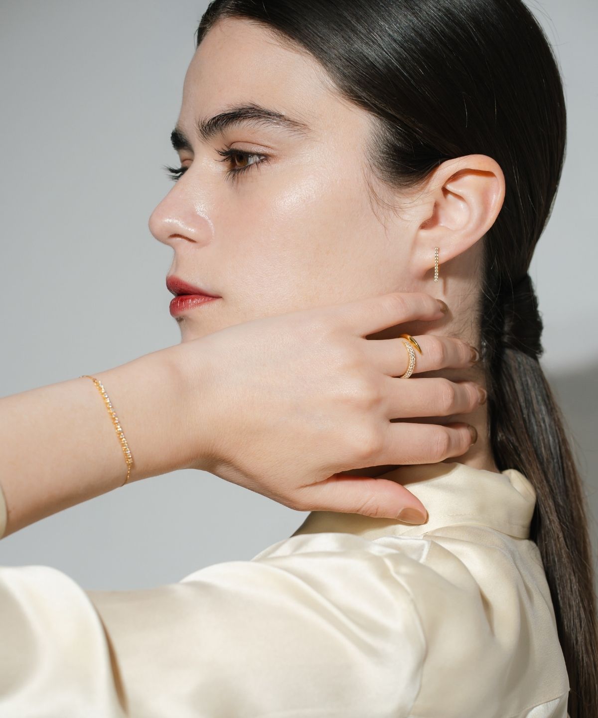 HUG DIAMOND RING - 受注生産