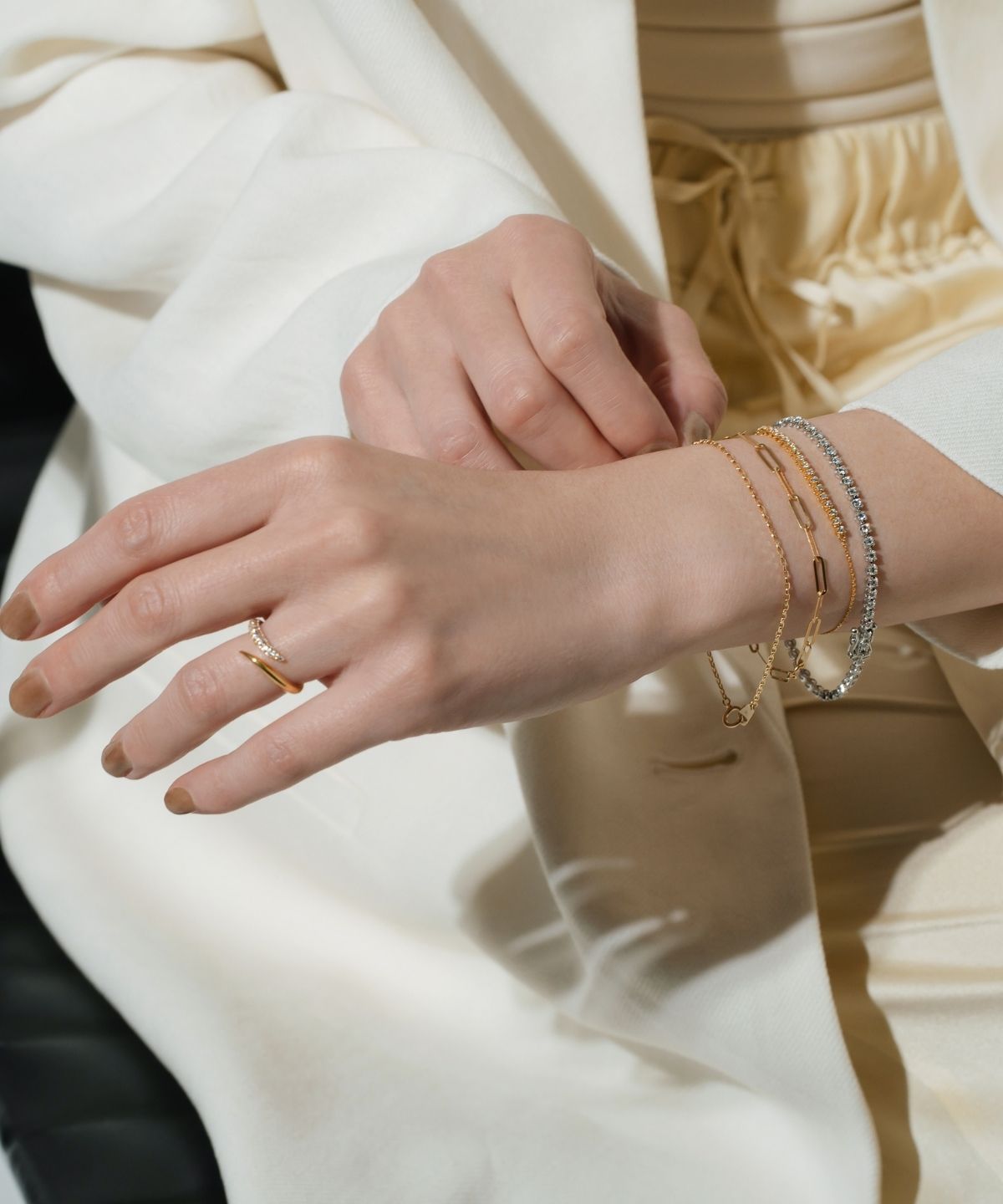 HUG DIAMOND RING - 受注生産