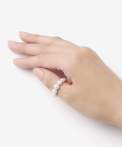 AKOYA BUBBLE GRADATION RINGCUFF - 受注生産