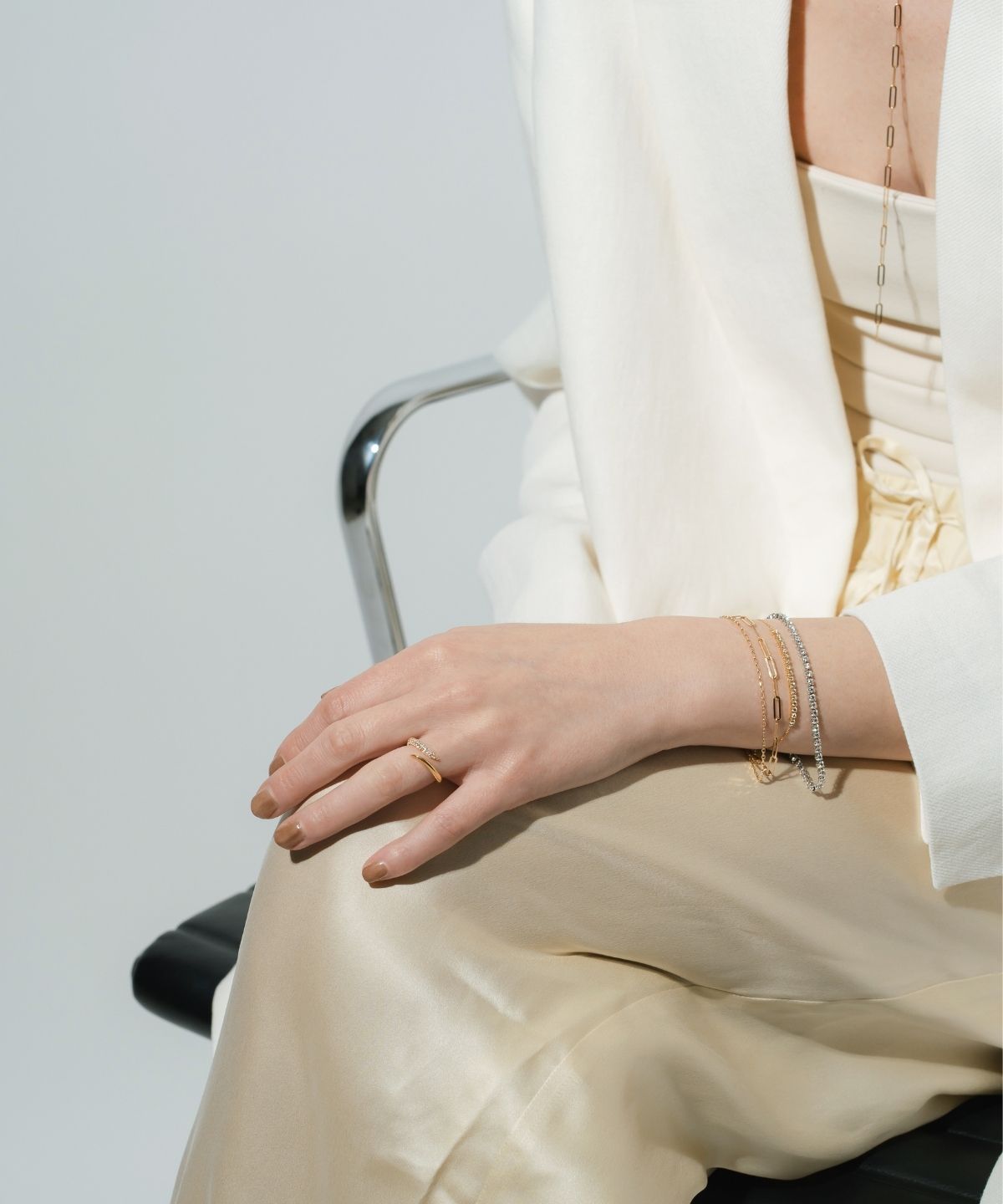 HUG DIAMOND RING - 受注生産