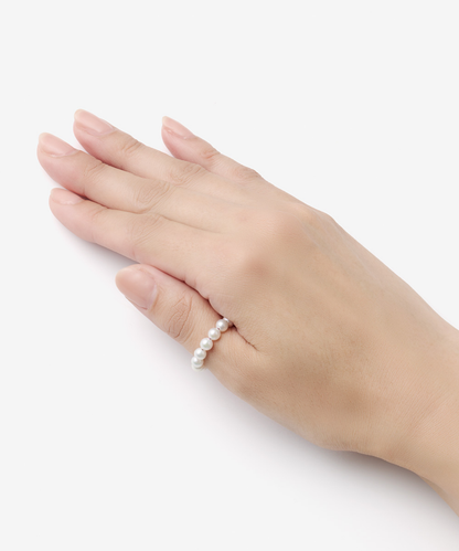AKOYA BUBBLE RINGCUFF - 受注生産