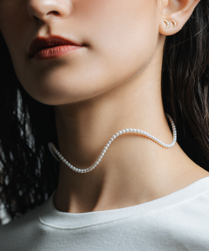 SCALLOP PEARL CHOKER - 受注生産