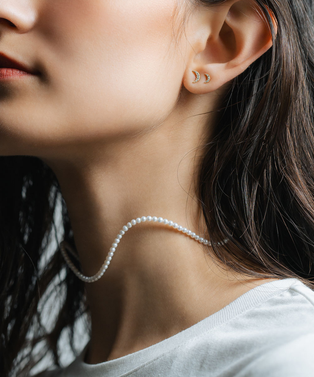SCALLOP PEARL CHOKER - 受注生産