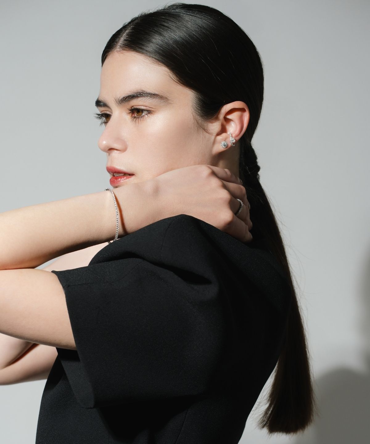 INFINITE DIAMOND BANGLE - 受注生産