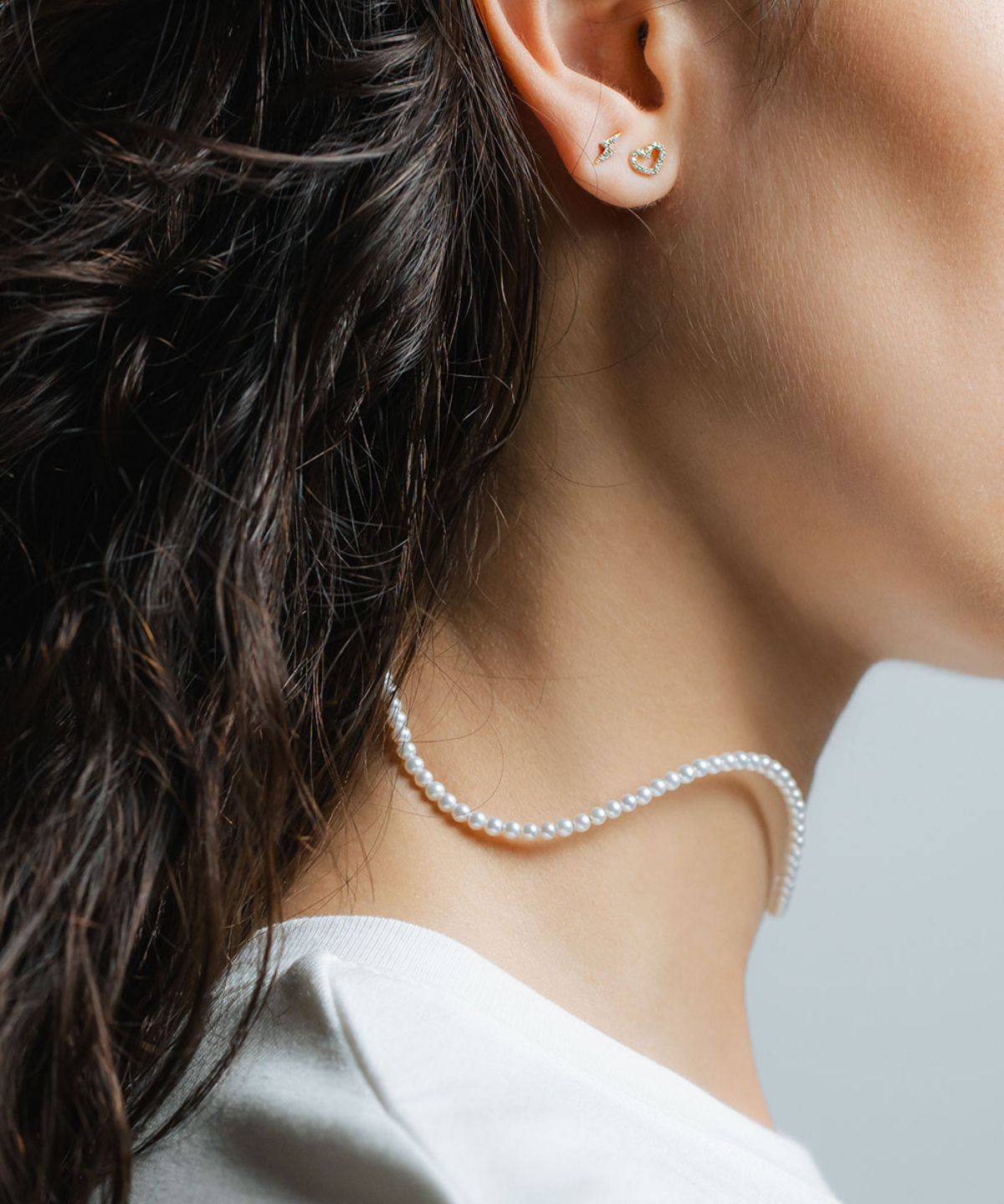 SCALLOP PEARL CHOKER - 受注生産