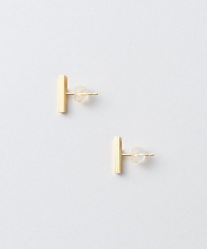 BOLD GOLD BAR PIERCE - 受注生産