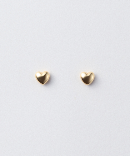 BOLD GOLD HEART PIERCE - 受注生産