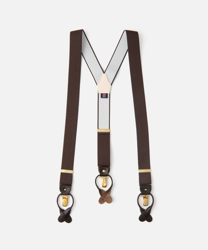 ALBERT THURSTON  サスペンダー（ブラウン）